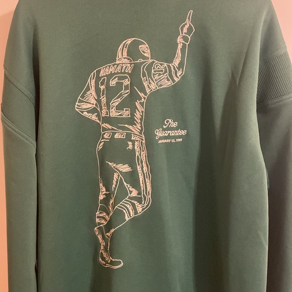 Reebok NFL The Greatest Collection Joe Namath Jets Jacket Size XL New With Tags - Picture 9 of 9